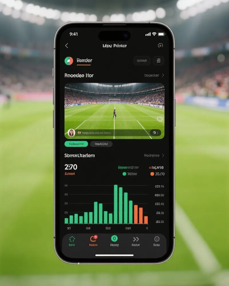 西甲官方App界面展示