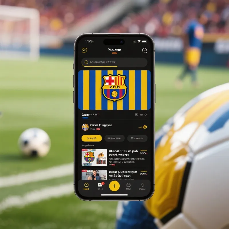 个性化球队关注界面